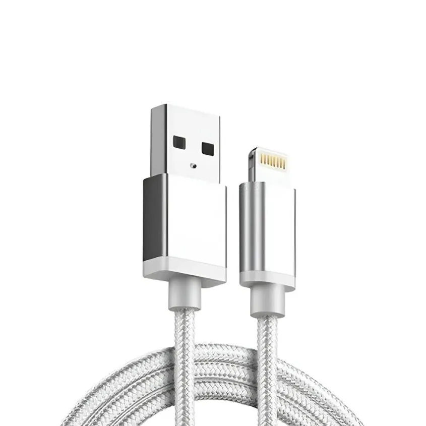 Cable Metalico  USB A Lightning Metalico Intco 09-083A