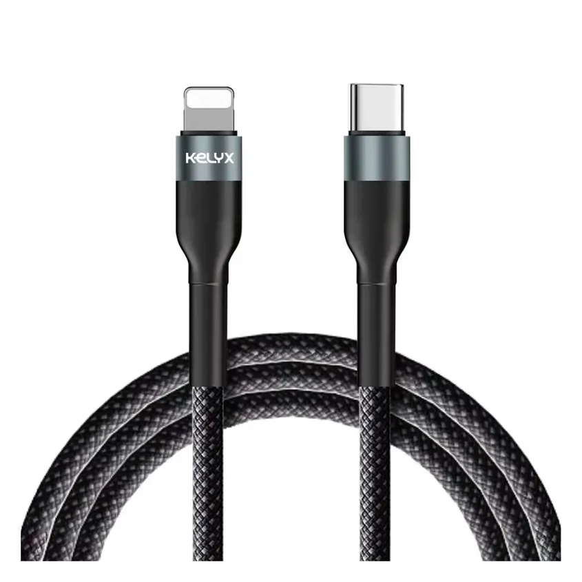 Cable Kelyx Magnetico USB Type C a Lightning 27W 1mt 1-0418781