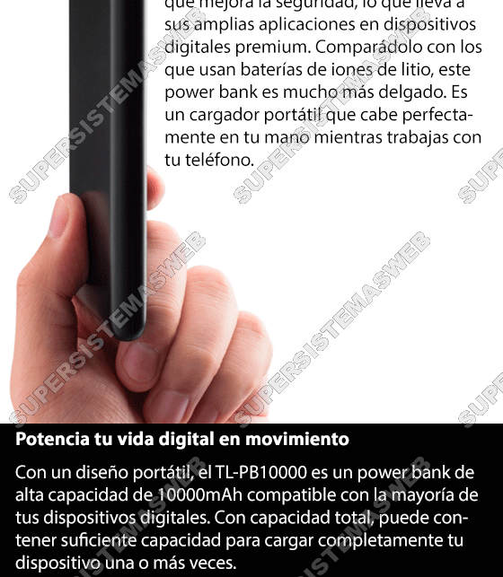 Power Bank 2 Usb Ma Slim Tp Link Tl Pb